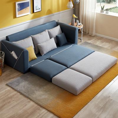 China Adjustable Multi Function Living Room Convertible Foldable Sofa Bed 3 Seater (Others) 102536 for sale