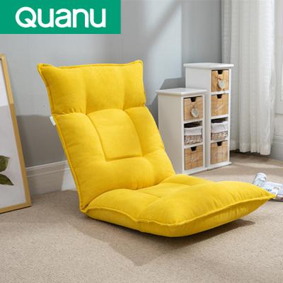 China Bedroom Sofa Chair (Fabric Other) Yellow Cheap Lounger Adjustable Modern DX106066 for sale