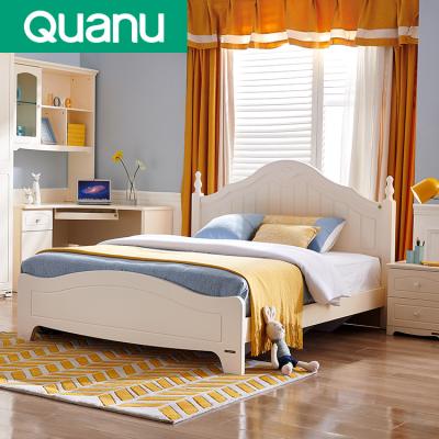 China Storage 121106 teenage bed room furniture set wooden teenage beds for girls for sale