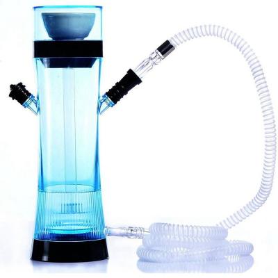 China Birthday Hookah Shisha Hookah Electronic Led Portable Smoking Acrylic Cup Led Lightweight Electric Shisha Huanya for sale