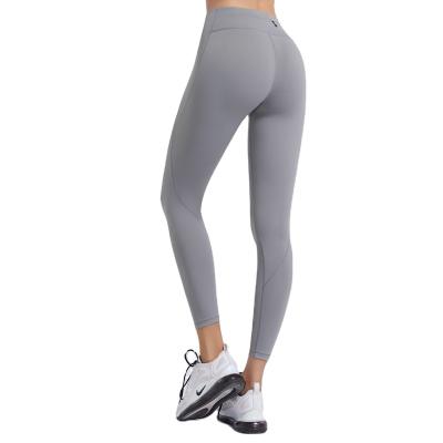 China Breathable Hot Sale 75% Nylon 25% Spandex Legging For Woman High-waist Reasonable Price Yoga Pants Gaiters Women for sale