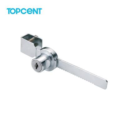 China Locks & Smoothly Opens TOPCENT Furniture Hardware Accessories Cabinet Glass Cabinet Zinc Alloy Lock for sale