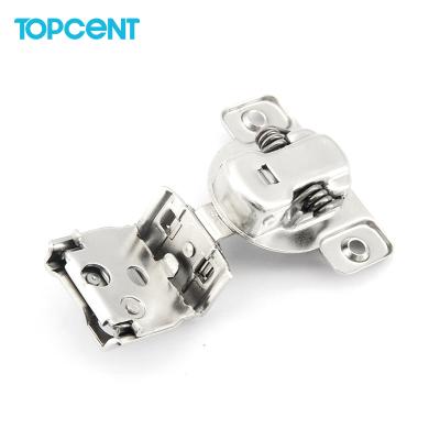 China TOPCENT Modern Furniture Hinges 3D Narrow Self Adjustment American Cabinet Face Frame Hinge for sale