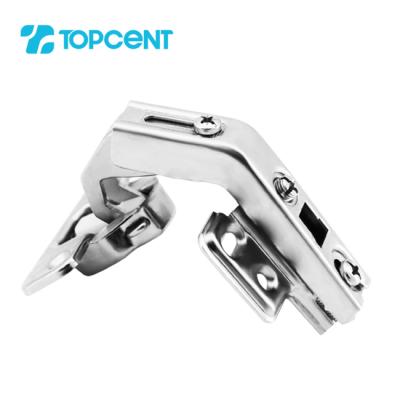 China Topcent Modern Special Concealed 135 Degree Angle Corner Cabinet Hinge for sale