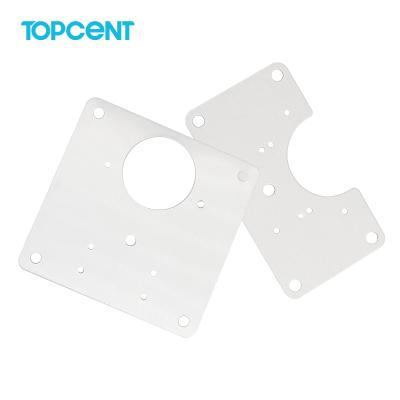 China Topcent Furniture Hinge Repair Stainless Steel Kitchen Door Hinge Easy Repair Plate for sale