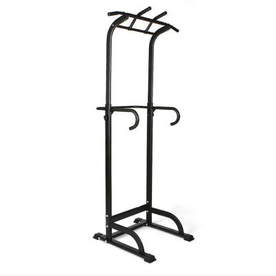 China Home Use ZYFIT Push Up Home Fitness Workout Station Dip Racks Pull Up Tower for sale