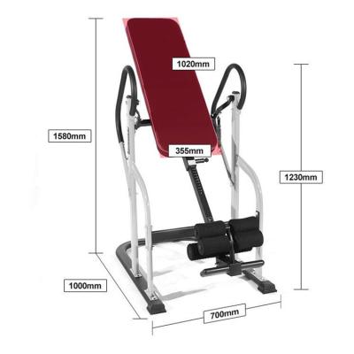 China Heavy Duty Bodybuilding ZYFIT Back Pain Relief Inversion Table for sale