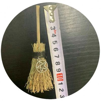 China Mini Witch Broom Tiny Witch Broom, Miniature Altar Broom Halloween Altar Decorations for sale