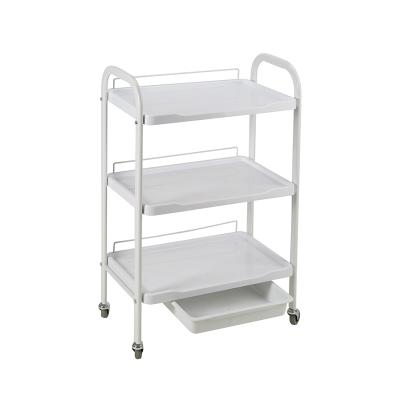 China China Good Modern White Barber Shop Trolley For Beauty Salon for sale