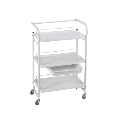 China China Good Modern White Barber Shop Trolley For Beauty Salon for sale