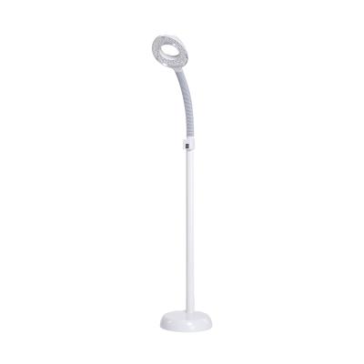 China Hot Selling Beauty Nail Microblading Hair Salon Fresh White Flexible Flexible Floor Lamp Durable For Led Permanent White Enlargement Lamp for sale