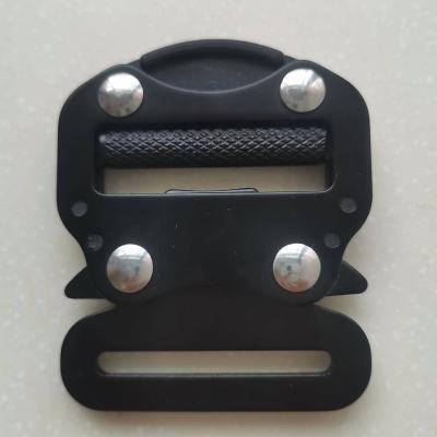 China Steel 23 KN steel buckle for 45mm webbing harness buckle for sale