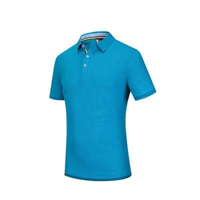 China Fashion Classic Anti-Wrinkle Logo Cotton Classic Turn-Down Collar 100% Short Sleeve Mens Polo T-Shirts All Size Available for sale