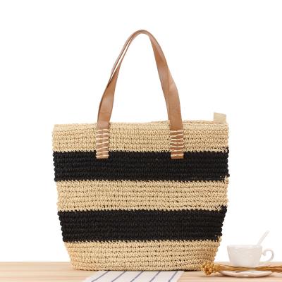 China 2021 Joker Style New Arrival Hot Selling Handmade Straw Bag Summer Beach Straw Handmade Woven Bag for sale