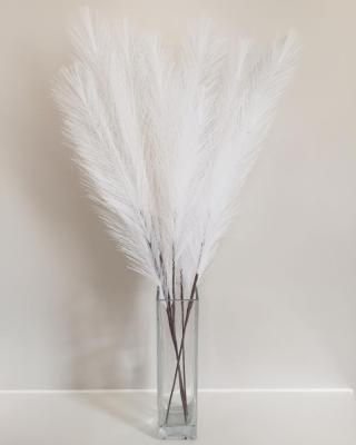 China Artificial Fake Reed Plumes Wedding Decoration Amazon Pampas Grass for Wedding Home Decor Flower Arrangement and Vase Fillers for sale