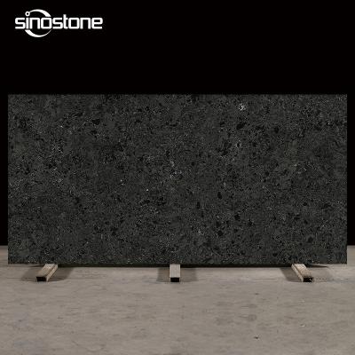 China China Manufacturer Factory Direct Wholesale Black Series Quartz Slab Durable Concrete Stone Countertops Artificial Quartz Stone for sale