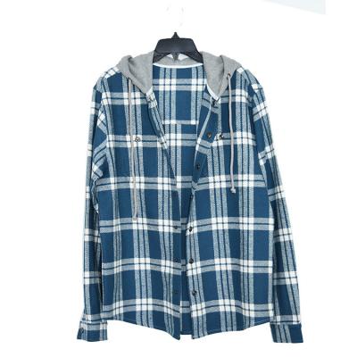 China 100% HEAVY DUTY anti-pilling COTTON FLANNEL WITH LIGHT BRUSH MEN'S 'S COSTOMIZED HOODY FACE SHIRT for sale