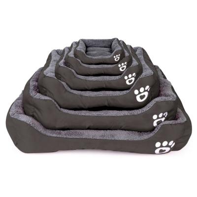 China Popular Washable Cat Bed Puppy Cushion House Anti Dust Mite Dog Kennel Soft Warm Mat for sale