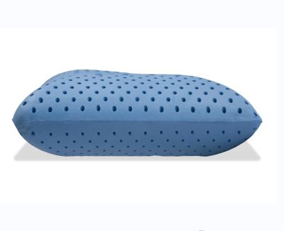 China Fresh Light Scent Customized Size Anti Dust Mite Breathable Memory Foam Roll Pillow New for sale