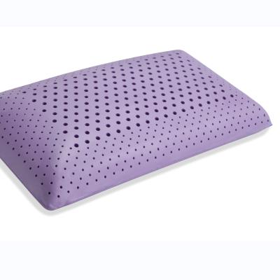 China Anti Dust Mite Lavender Light Fragrance Customized New Breathable Waist Memory Foam Roll Pillow for sale