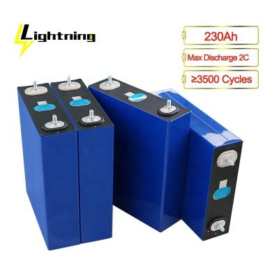 China Brand New Rechargeable Solar And Wind Power System LF230 3.2V 230Ah Lifepo4 Battery for sale