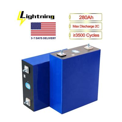 China Stock Toys US LFP 3.2V Lifepo4 Battery 280Ah For Solar System for sale