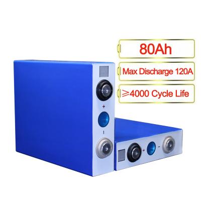 China Lifepo4 3.2V 80Ah Solar Power Machine- Battery With Long Cycle Life for sale