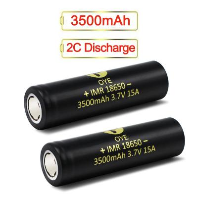 China New Original OYE Flashlight High Capacity 18650 3500mah Lithium Ion Battery For Flashlight for sale