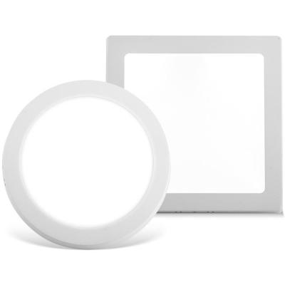 China 6W high quality ultra-thin thickness ultra-thin surface installation round led panel light round for sale