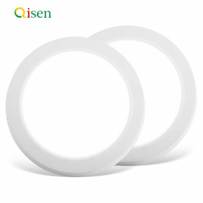 China Ultrathin Thickness Hospital Square Ip65 Flat Round Ceiling Panel Led Indoor 18W 9W 12W for sale