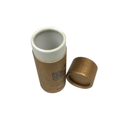 China Cosmetic Factory supply fancy paper tube for cosmetic packaging with hot stamping logo for sale