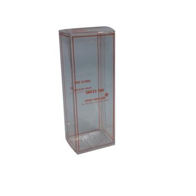 China Recyclable Custom Foldable Clear PVC PET Plastic Packaging Box For Toy Packaging for sale