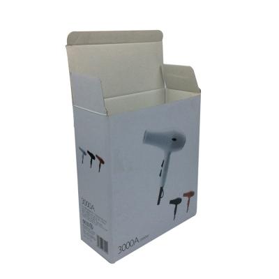 China CMYK Disposable Offset Printing Corrugated Paper Box For Blower Packaging for sale