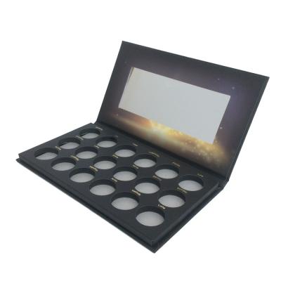 China Disposable High Quality Custom Cosmetics Empty Eyeshadow Palette Packaging Paper Box for sale