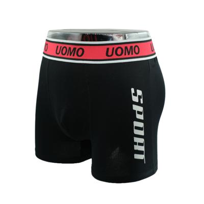 China Breathable Stretchy Men Black Custom Spandex Sexy Boy Shorts Christmas Mens Long Briefs Little Boxer for sale