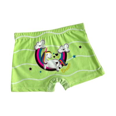 China Wholesale Soft Breathable Boxer Cute Kid Child Panties Cotton Animal Print Small Shorts Briefs Girls Underwear For Girl for sale