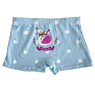 China Kid Boy Girl Seamless Set Breathable 100% Cotton Cute Pattern Shorts Boxer for sale