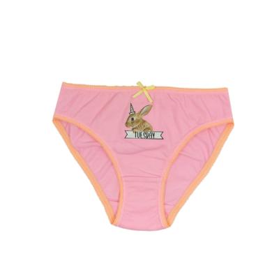 China Briefs Underwear Period Rabbit Pattern Kid Cartoon Girl Breathable Cute Panties,Wholesale Cotton Panties For Child for sale