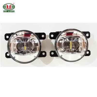 China More Efficient PC+ABS+LED GELING Upgrade 12V DRL Clear Lens Car Fog Light For ISUZU DMAX PICKUP 2020 for sale