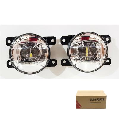 China PC+ABS+LED GELING Best Value Driving Running Black Shell LED Fog Daytime Running Lamp For ISUZU DMAX Pickup 2020 for sale