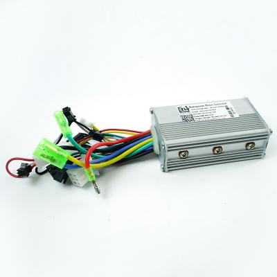 China Hot Sale 250W BLDC Bicycle E-Bike Wheel 36V Hub Motor Controller Without LCD Power Line Speed ​​Limit for sale