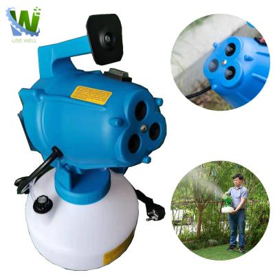 China Fog machine remote control electric ulv ultra low volume disinfection smoke fog pesticide machine cold mist fogging machine sanitizing fogger sprayer price for sale