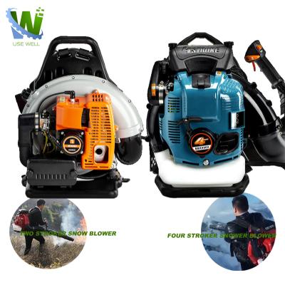 China Clearing Leaves Portable Vacuum Leaf Gasoline Hand-push Backpack Blower Truck Mounted Throttle Electric Snowblowers Price for sale