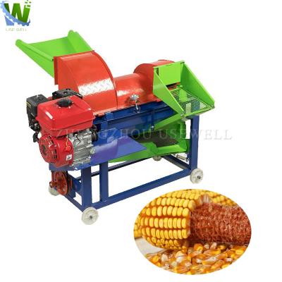 China Agriculture multifunctional maize machine thresher sheller husker maize husker high efficiency thresher peeler threshing machine for sale