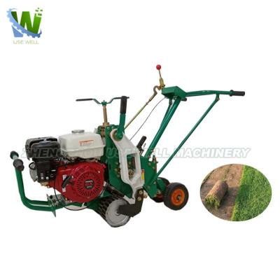 China Automatic Grass Box Grass Cutter Gasoline Engine Garden Lawn Reel Cutter Cutting Machine for sale