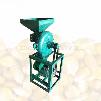 China Industrial maize maize cassava rice/wheat flour milling machine medium size maize grain crushing machine for animal feed maize fine crushed machine for sale