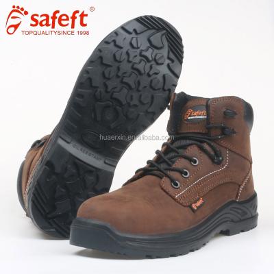 China 2022 Huaerxin Aimboo Toe Special Purpose Bottom Nubuck Steel Boots Anti-Static Brand Industrial Sturdy Leather Safety Shoes for sale