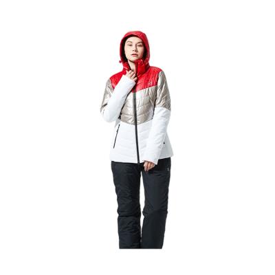 China New Wear 2022 Winter Snow Suit Waterproof Custom Woman Outdoor Breathable Warm Zipper Sport Waterproof Ski Jacket for sale