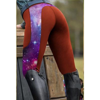 China Hot Selling Fashion Clothes Customizable Young Horse High Waist Air Pants Riding Outdoor Equestrian Wear Customized Size for sale