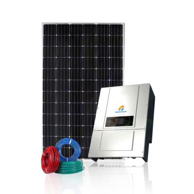 China Full Set Home Solar Power System On Grid 20kw Solar Power System for sale